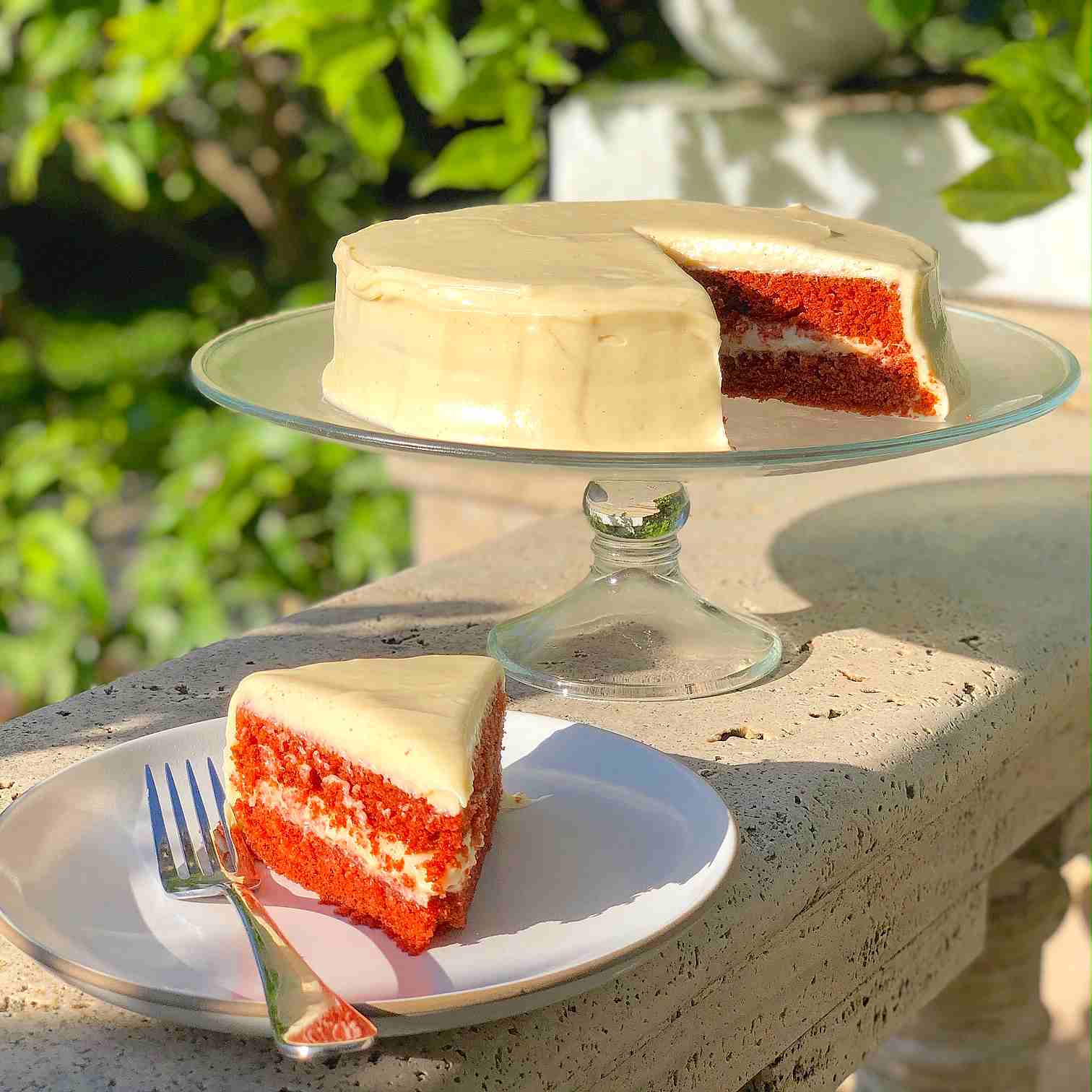 Easy Red Velvet Cake Recipe with Cream Cheese Frosting – Salt & Vanilla