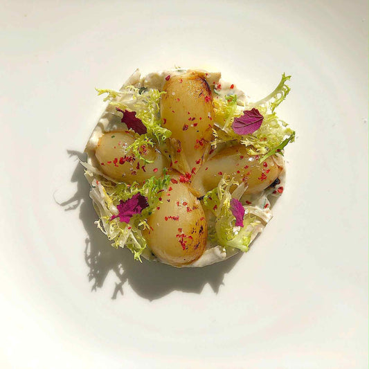 Vegan Artichoke and Onion Recipe with Bearnaise
