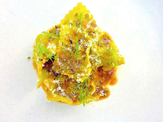 Tortellini Recipe with Wagyu Meatball, Fennel, and Truffle