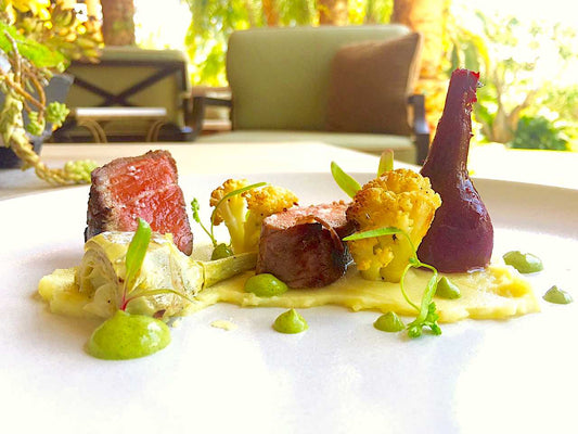 Sous Vide Beef Tenderloin with Huacatay
