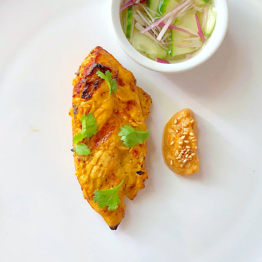 Thai Chicken Satay recipe with peanut sauce