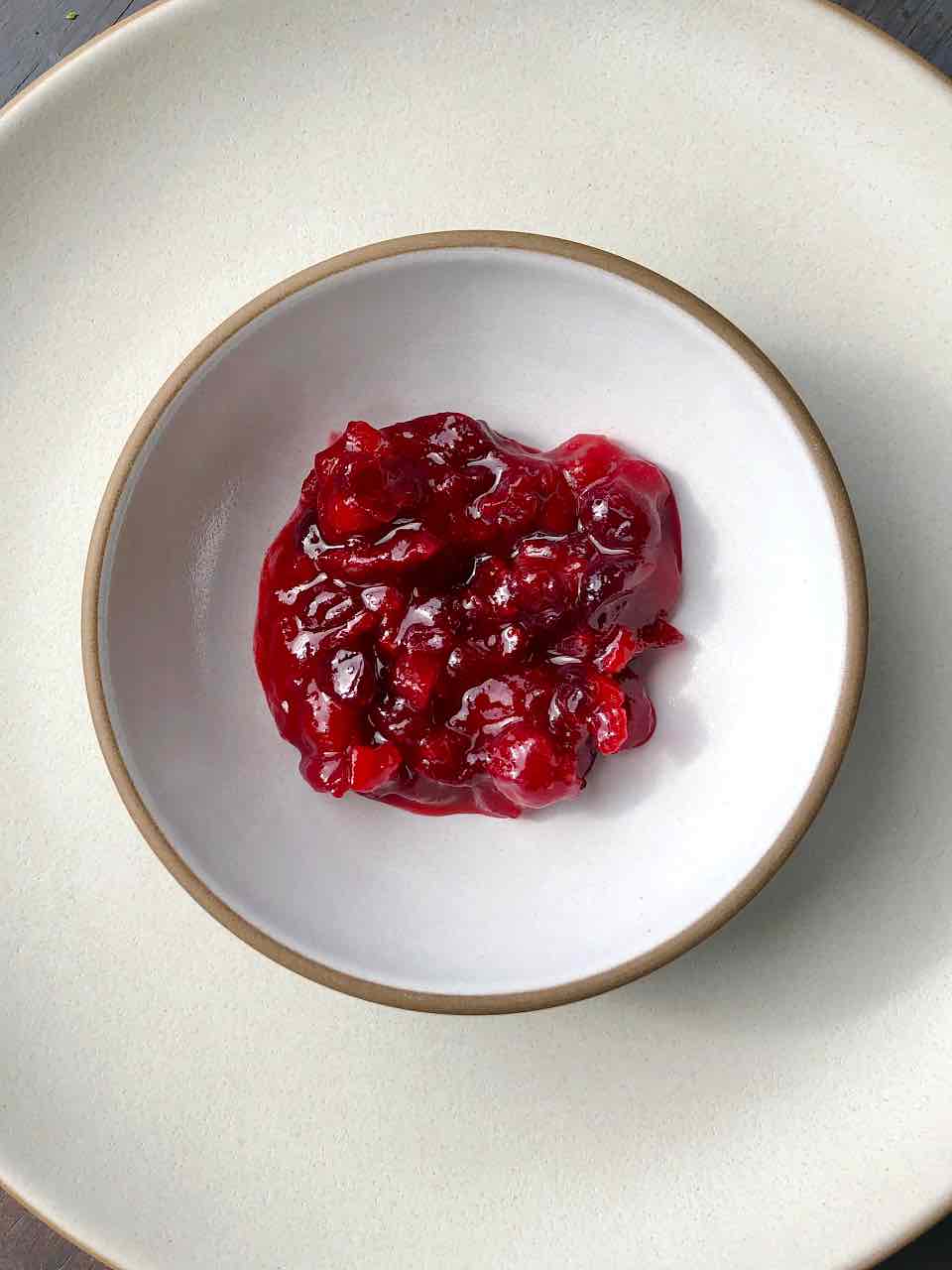 Best Cranberry Sauce with Candied Ginger