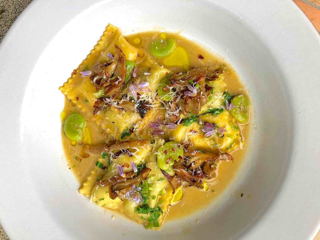 Best Doppio Ravioli Recipe with Fava Bean and Cheese (Double ravioli ...