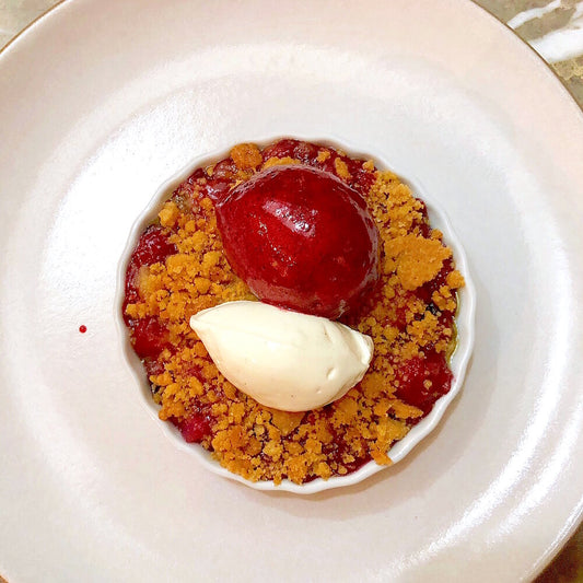 huckleberry cobbler