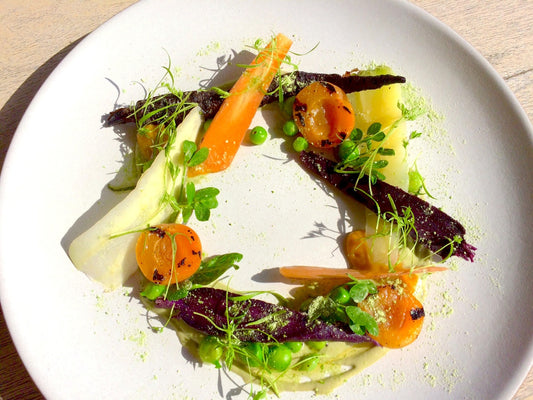 Peas and Carrots with Apricot