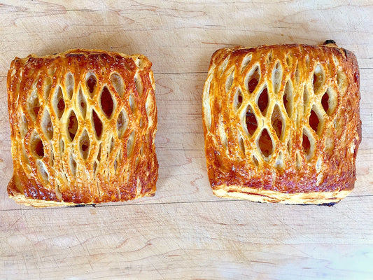 Easy Nectarine Cheese Danish