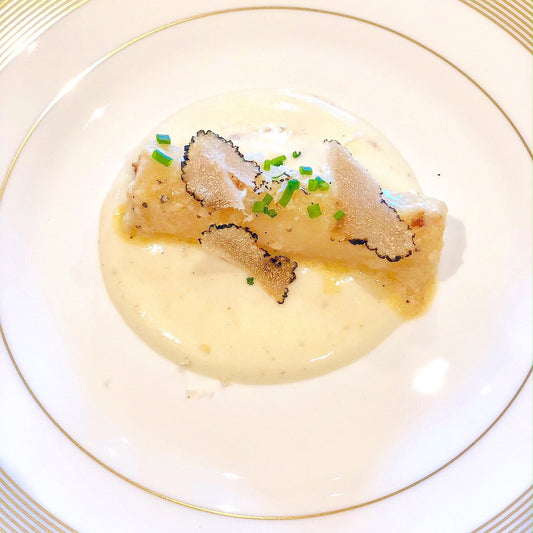 Salsify, Horseradish, and Truffle Fondue