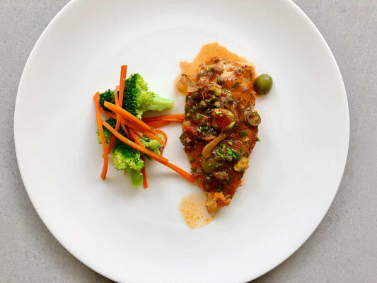 Easy Chicken Veracruz or (Puttanesca)